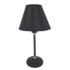 VELADOR CAÑITO NEGRO C/BUJE COBRE